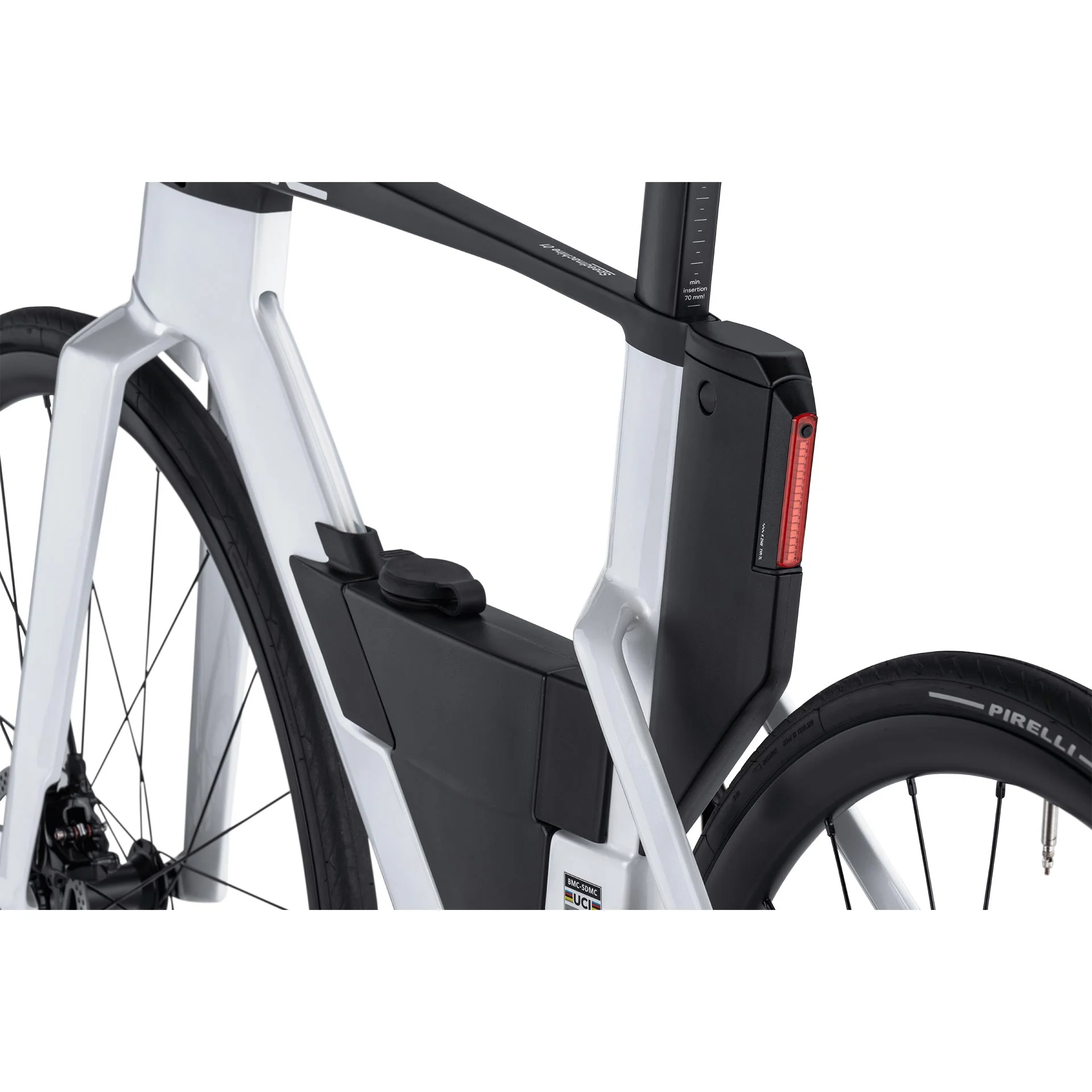BMC Speedmachine 01 FOUR 2026 - Shimano 105 Di2 2x12sp - AR 27 - Image 4
