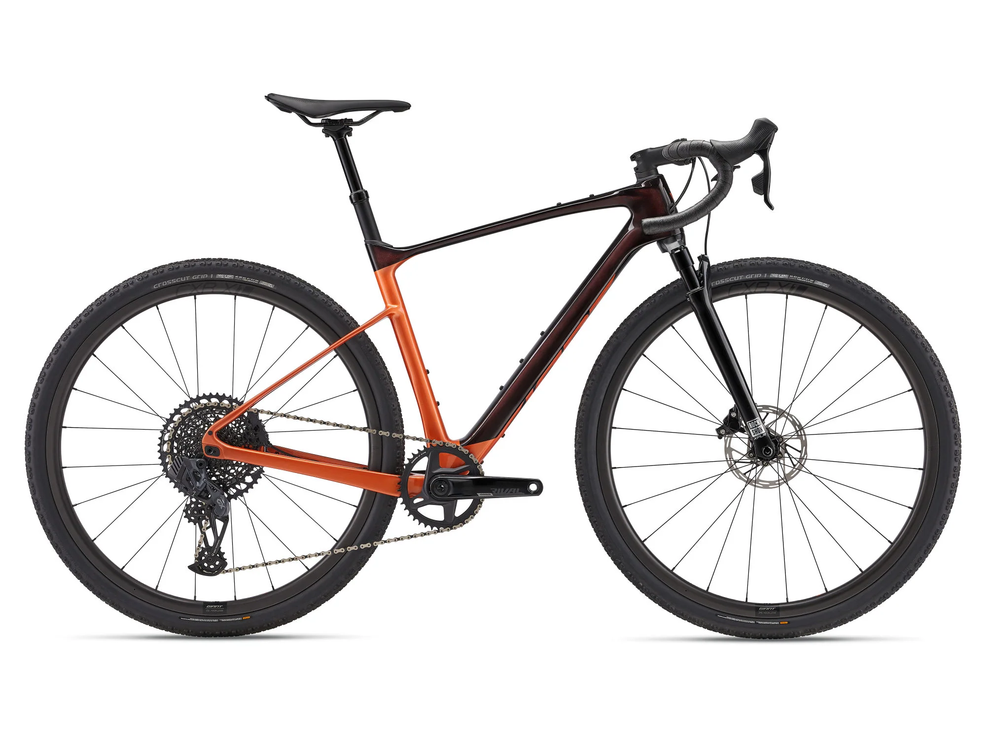 Giant Revolt X Advanced Pro 1 2023 - Sram GX Eagle AXS 1x12sp - Giant CXR X1 Carbon - Image 3