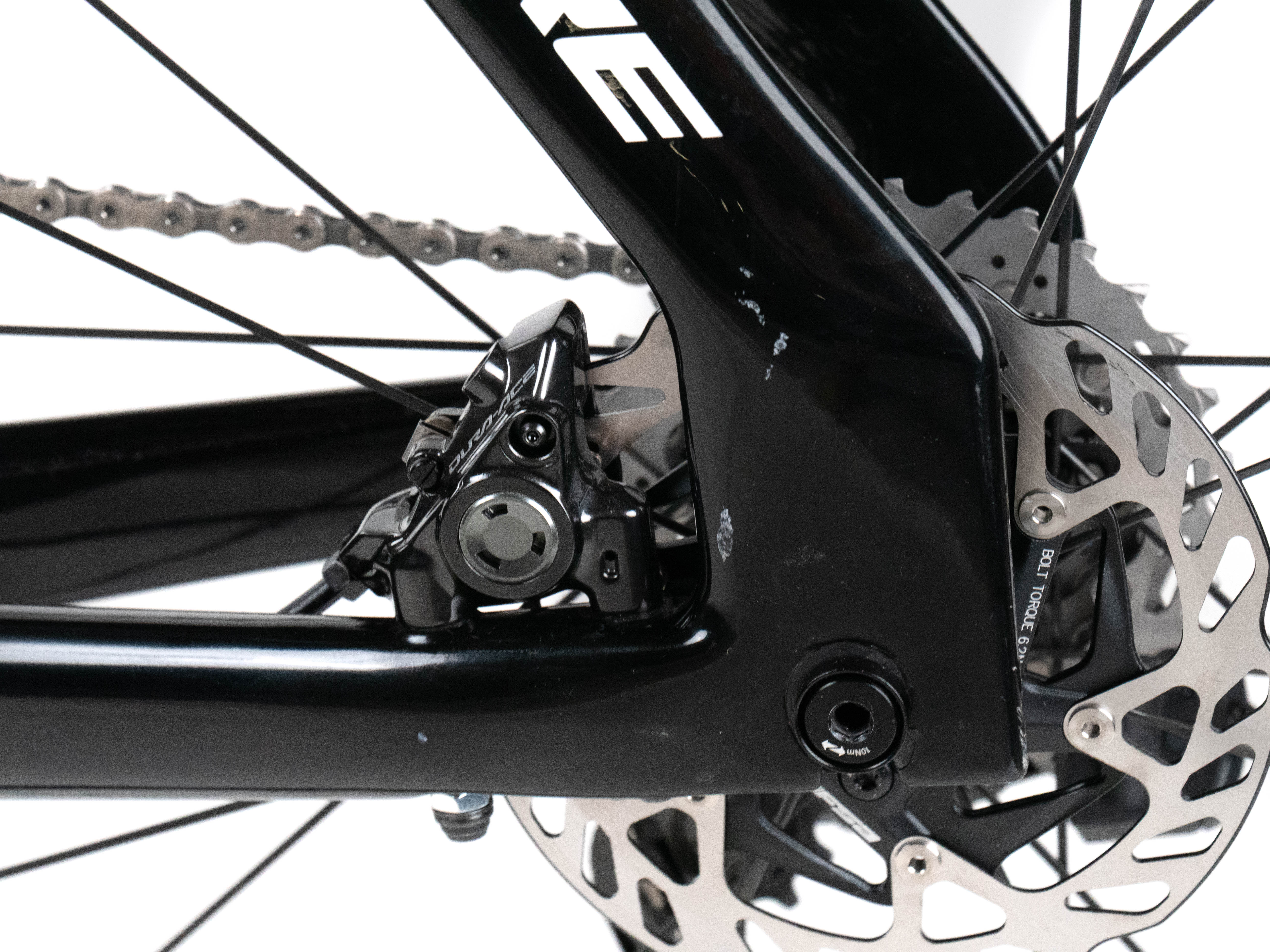 Lapierre Aerostorm 2024 Charlie Paige size XL Team Unibet Rose Rockets Shimano Dura Ace Di2 2x12sp - Image 9