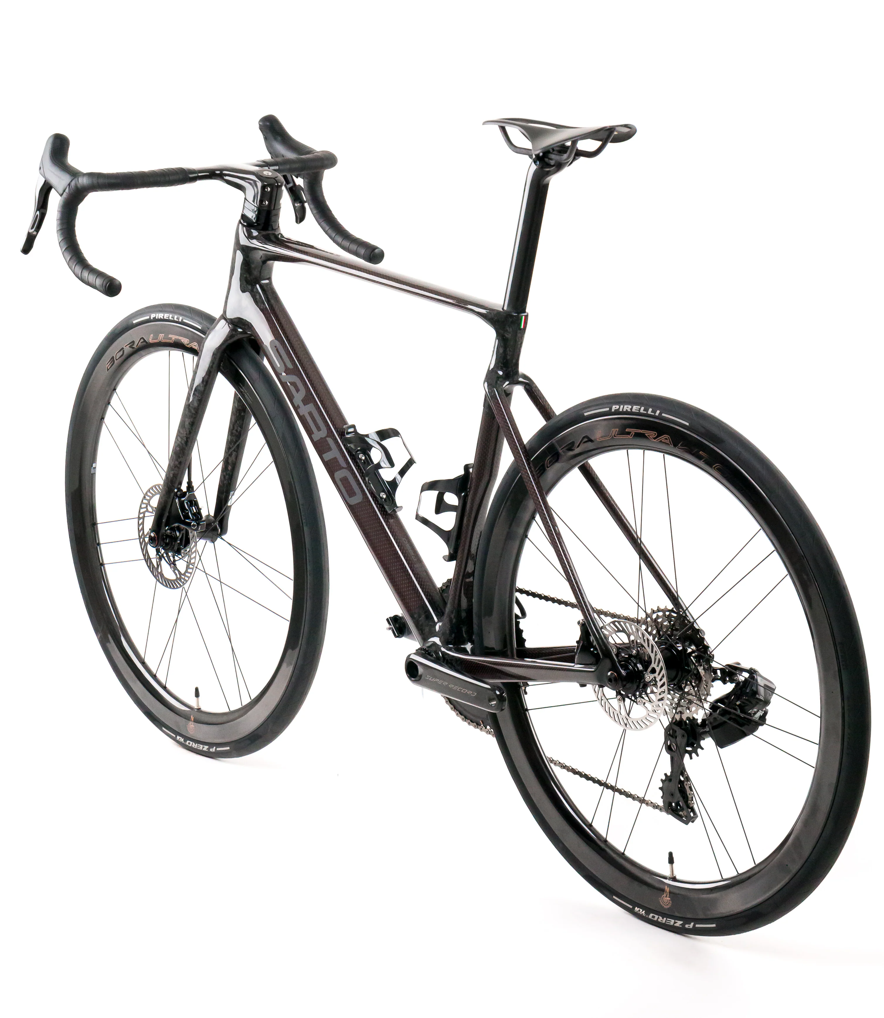 Sarto Raso TC BKRM Limited Edition - Campagnolo Super Record WRL 2x13sp - Campagnolo Bora Ultra WTO 45 - Image 3