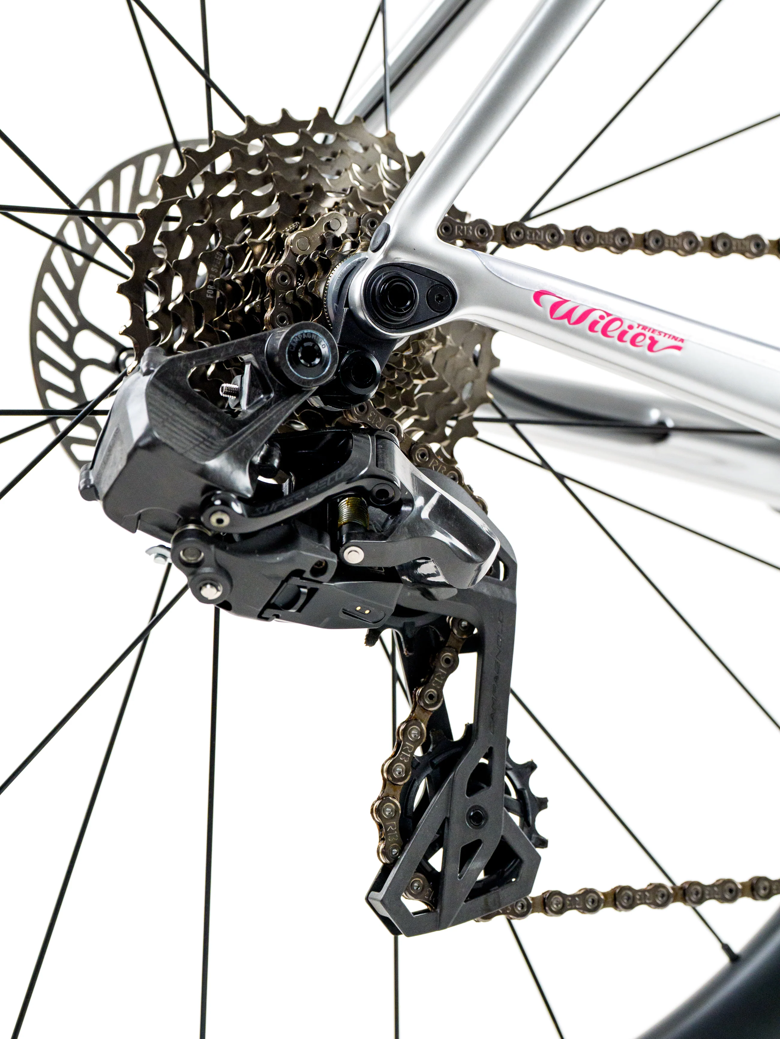 Wilier Filante SLR BKRM Limited Edition - Campagnolo Super Record WRL 2x13sp - Miche Kleos RD Race Division - Image 17