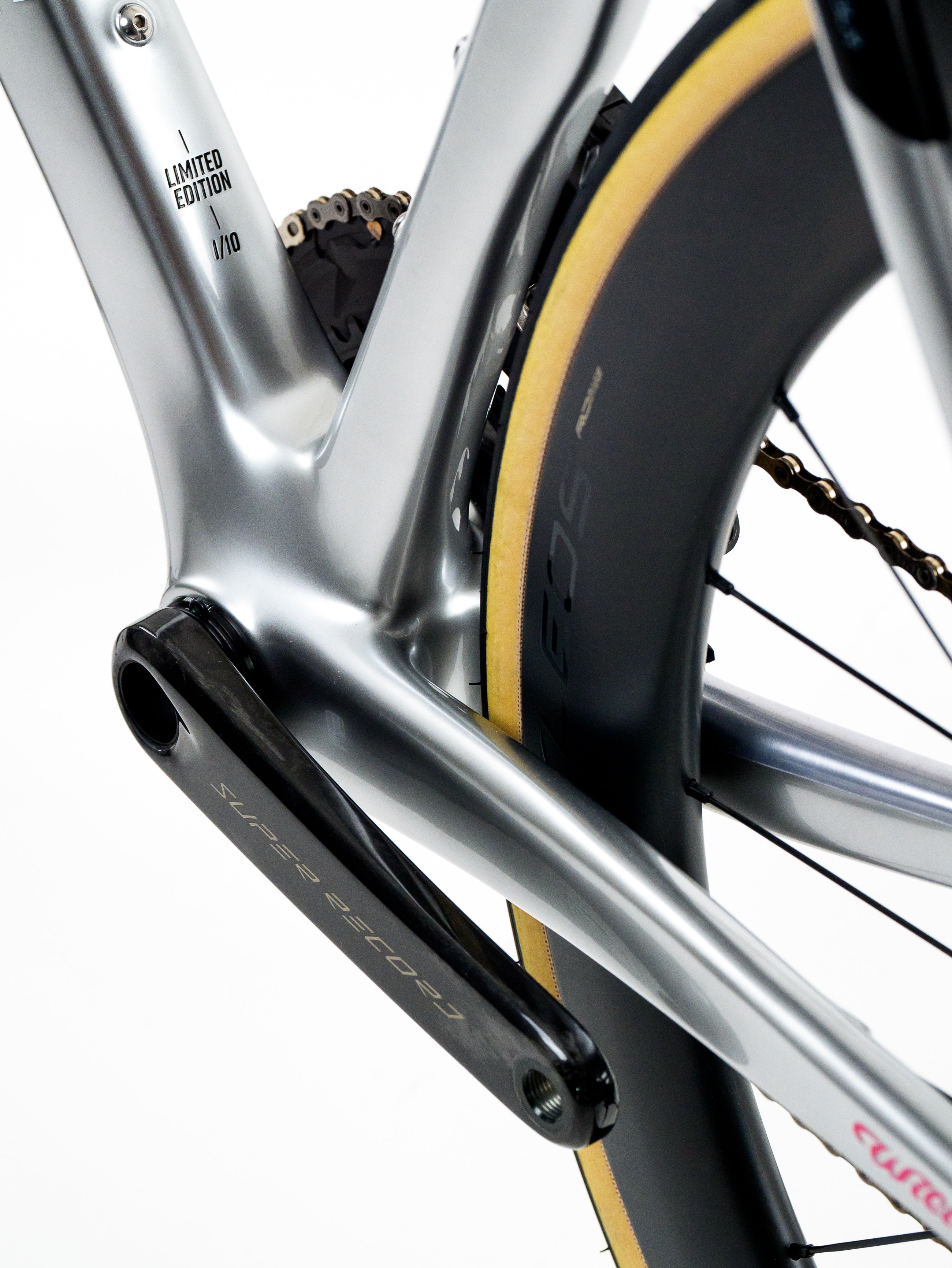 Wilier Filante SLR BKRM Limited Edition - Campagnolo Super Record WRL 2x13sp - Miche Kleos RD Race Division - Image 19